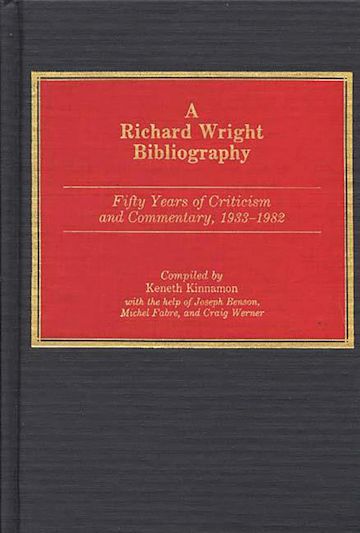 A Richard Wright Bibliography cover