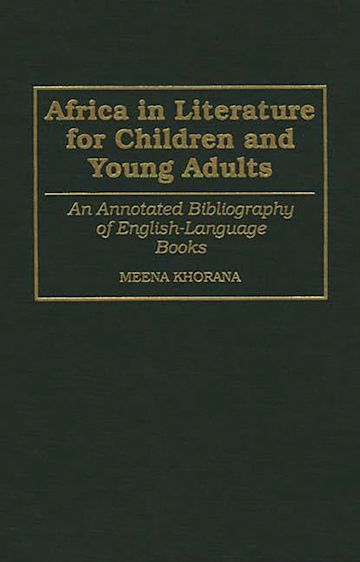 Africa in Literature for Children and Young Adults cover