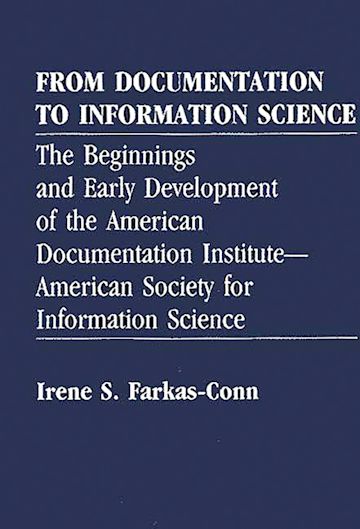From Documentation to Information Science cover