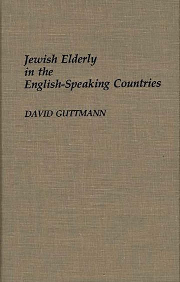 Jewish Elderly in the English-Speaking Countries cover