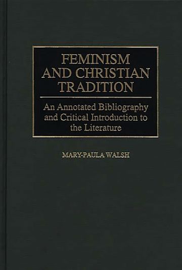 Feminism and Christian Tradition cover