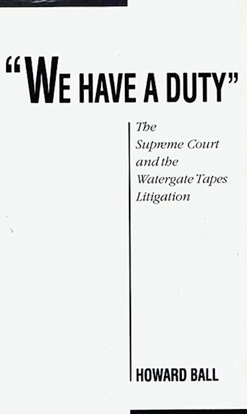 We Have a Duty cover