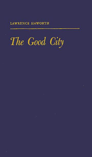 The Good City cover