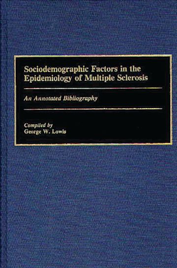 Sociodemographic Factors in the Epidemiology of Multiple Sclerosis cover