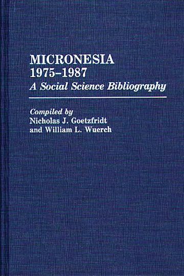 Micronesia 1975-1987 cover