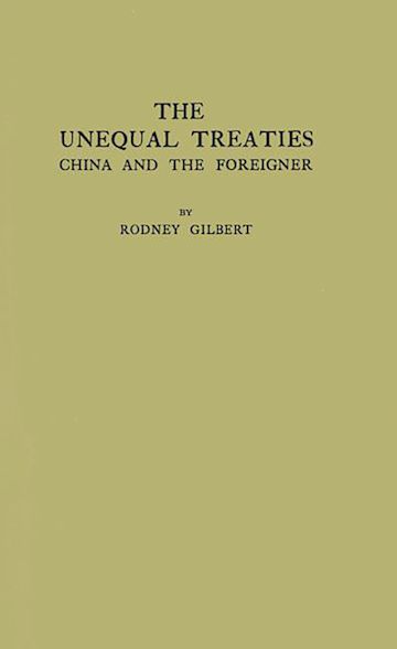 The Unequal Treaties cover