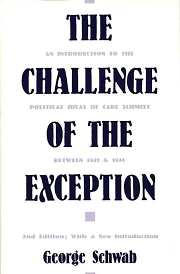 The Challenge of the Exception cover