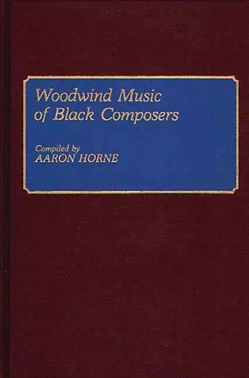 Woodwind Music of Black Composers cover