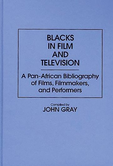 Blacks in Film and Television cover