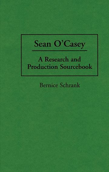 Sean O'Casey cover