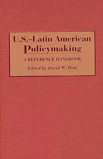 U.S.-Latin American Policymaking cover