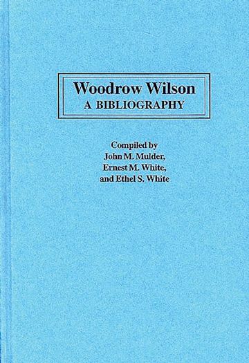 Woodrow Wilson cover