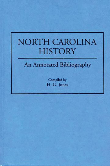 North Carolina History cover