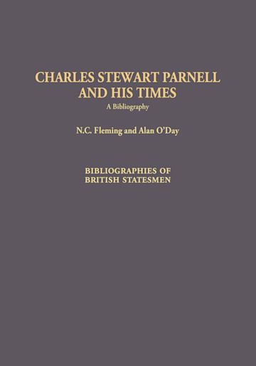 Charles Stewart Parnell and His Times cover