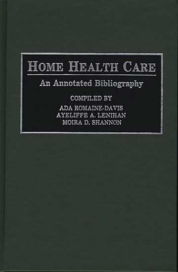 Home Health Care cover