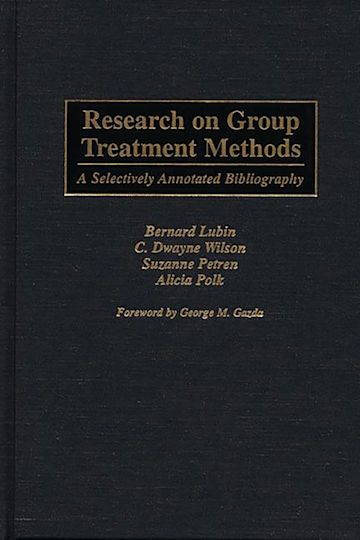 Research on Group Treatment Methods cover