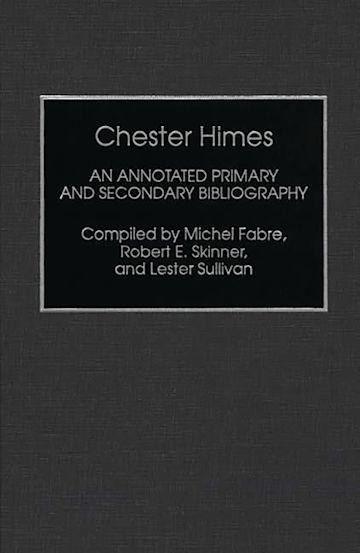 Chester Himes cover