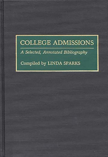 College Admissions cover