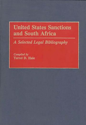 United States Sanctions and South Africa cover