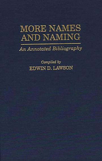 More Names and Naming cover