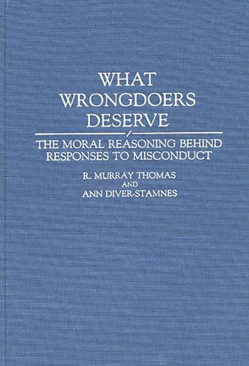 What Wrongdoers Deserve cover