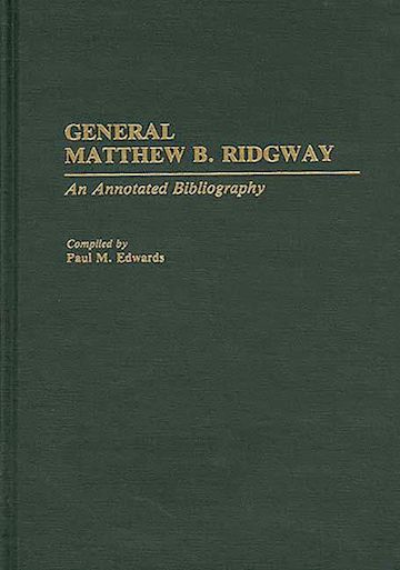 General Matthew B. Ridgway cover