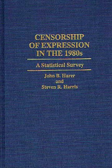 Censorship of Expression in the 1980s cover