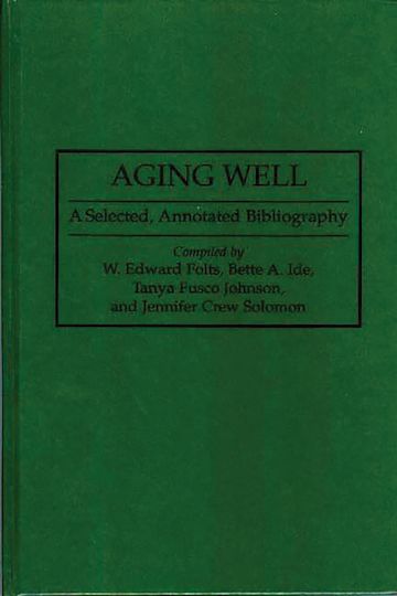 Aging Well cover