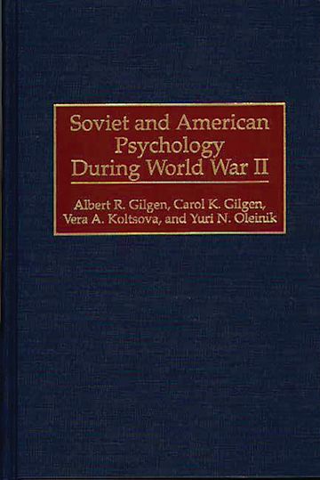 Soviet and American Psychology During World War II cover