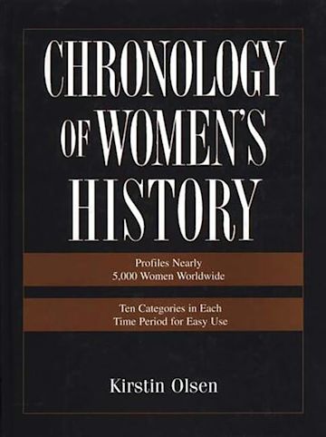 Chronology of Women's History cover