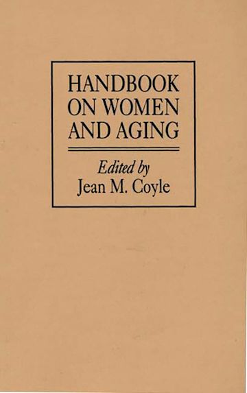 Handbook on Women and Aging cover