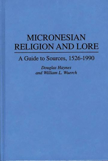 Micronesian Religion and Lore cover