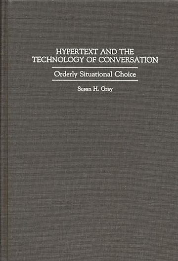 Hypertext and the Technology of Conversation cover