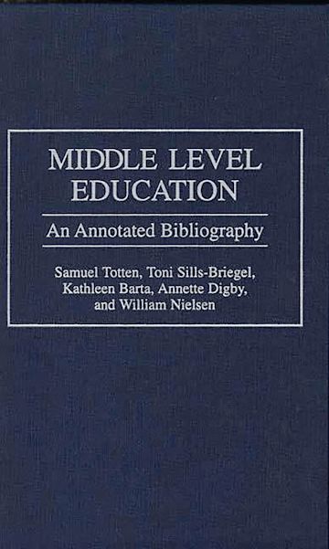 Middle Level Education cover
