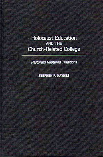 Holocaust Education and the Church-Related College cover