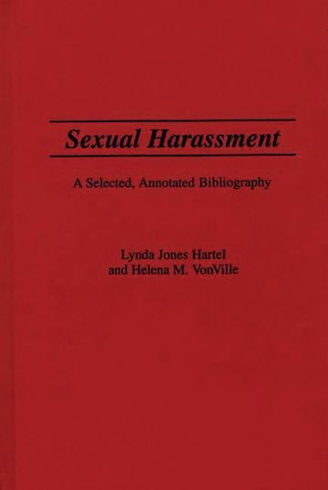 Sexual Harassment cover