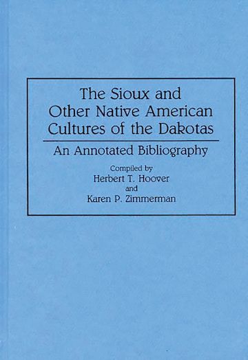 The Sioux and Other Native American Cultures of the Dakotas cover