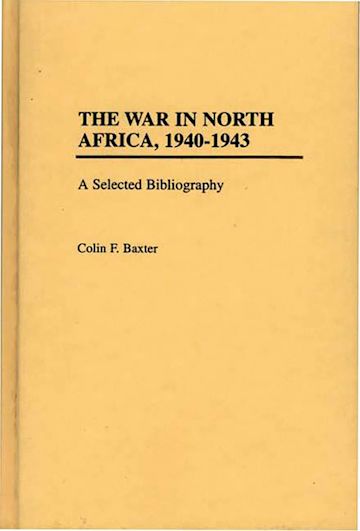 The War in North Africa, 1940-1943 cover