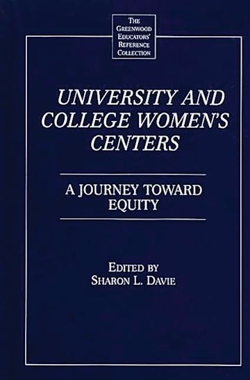 University and College Women's Centers cover