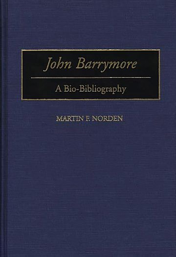 John Barrymore cover