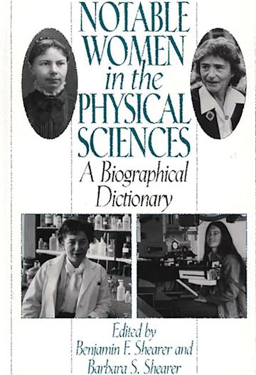 Notable Women in the Physical Sciences cover