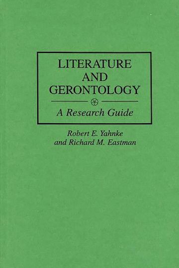 Literature and Gerontology cover