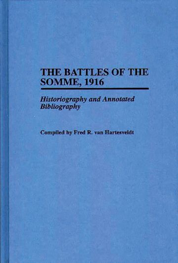 The Battles of the Somme, 1916 cover