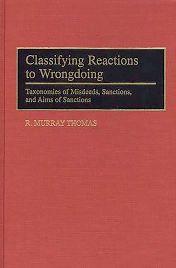 Classifying Reactions to Wrongdoing cover