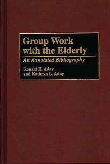 Group Work with the Elderly cover