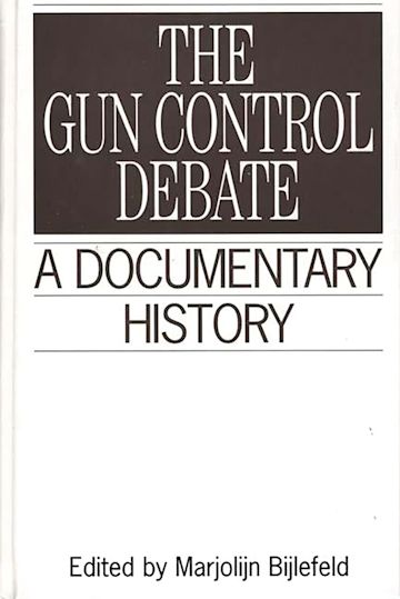 The Gun Control Debate cover