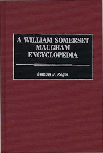 A William Somerset Maugham Encyclopedia cover
