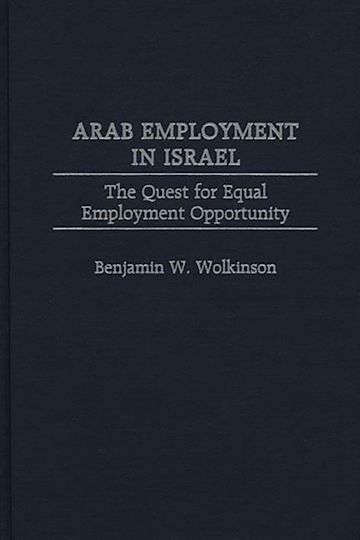 Arab Employment in Israel cover