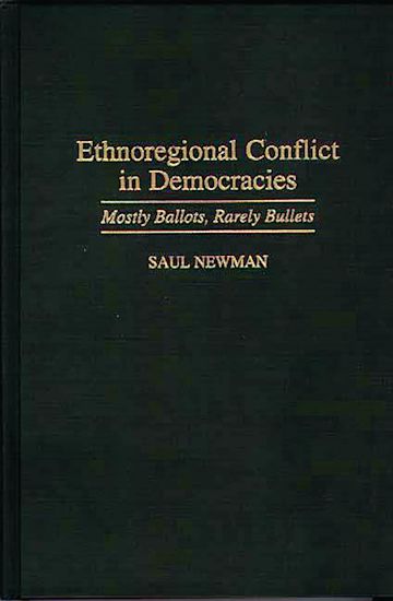 Ethnoregional Conflict in Democracies cover