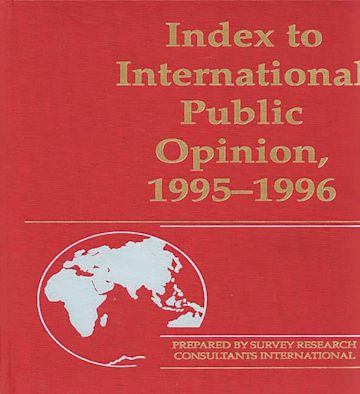 Index to International Public Opinion, 1995-1996 cover